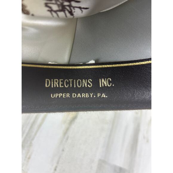 Biltmore Golden Pheasant Velour Mens 6 7/8 Terra Brown Felt Fedora - Picture 7 of 10